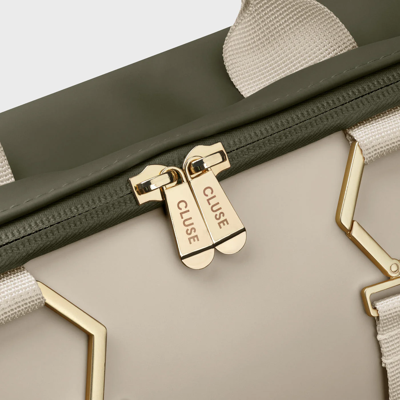 Le Réversible Backpack, Dark Green Moss, Gold Colour - Image 6