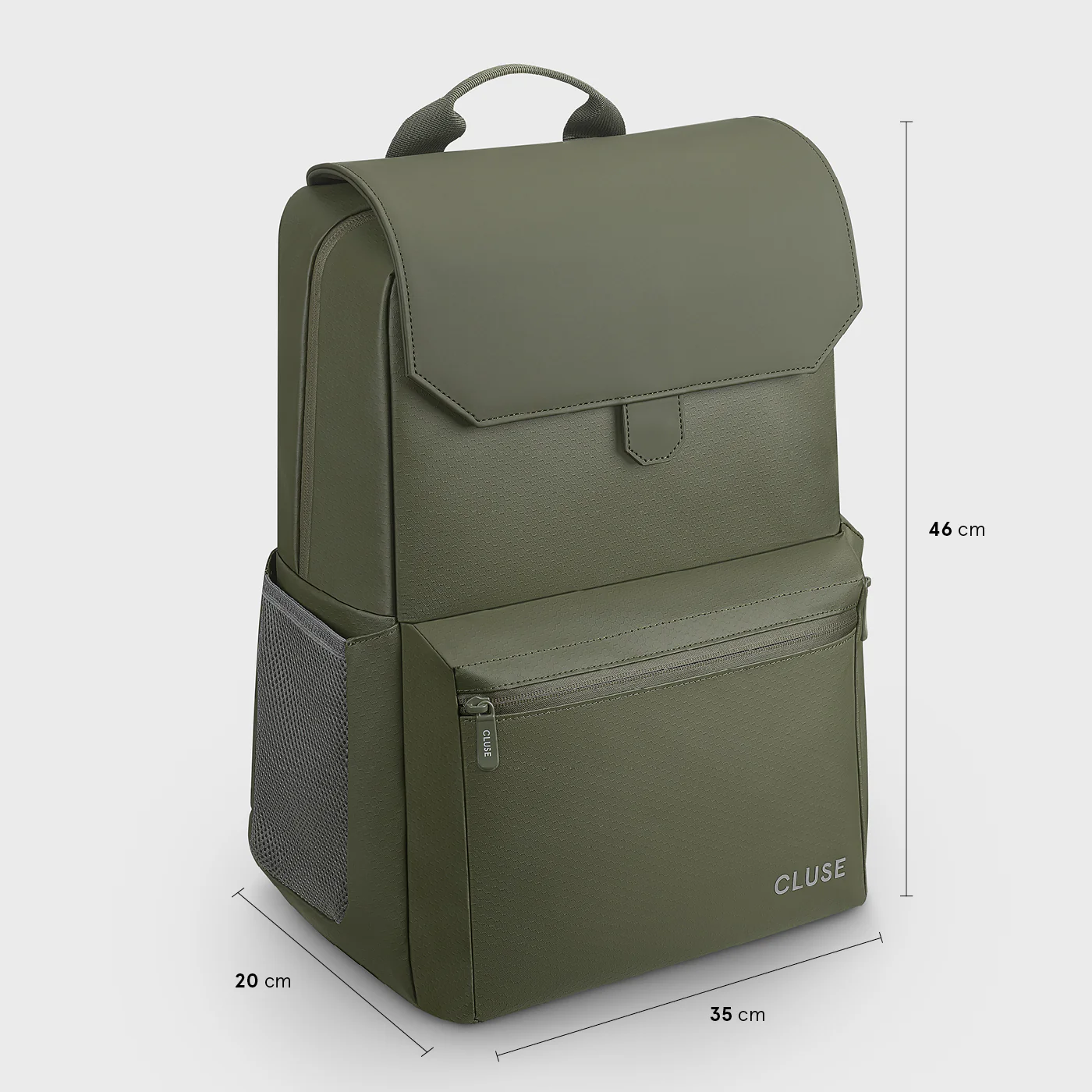 Royale Backpack, Forest Green Colour - Image 6