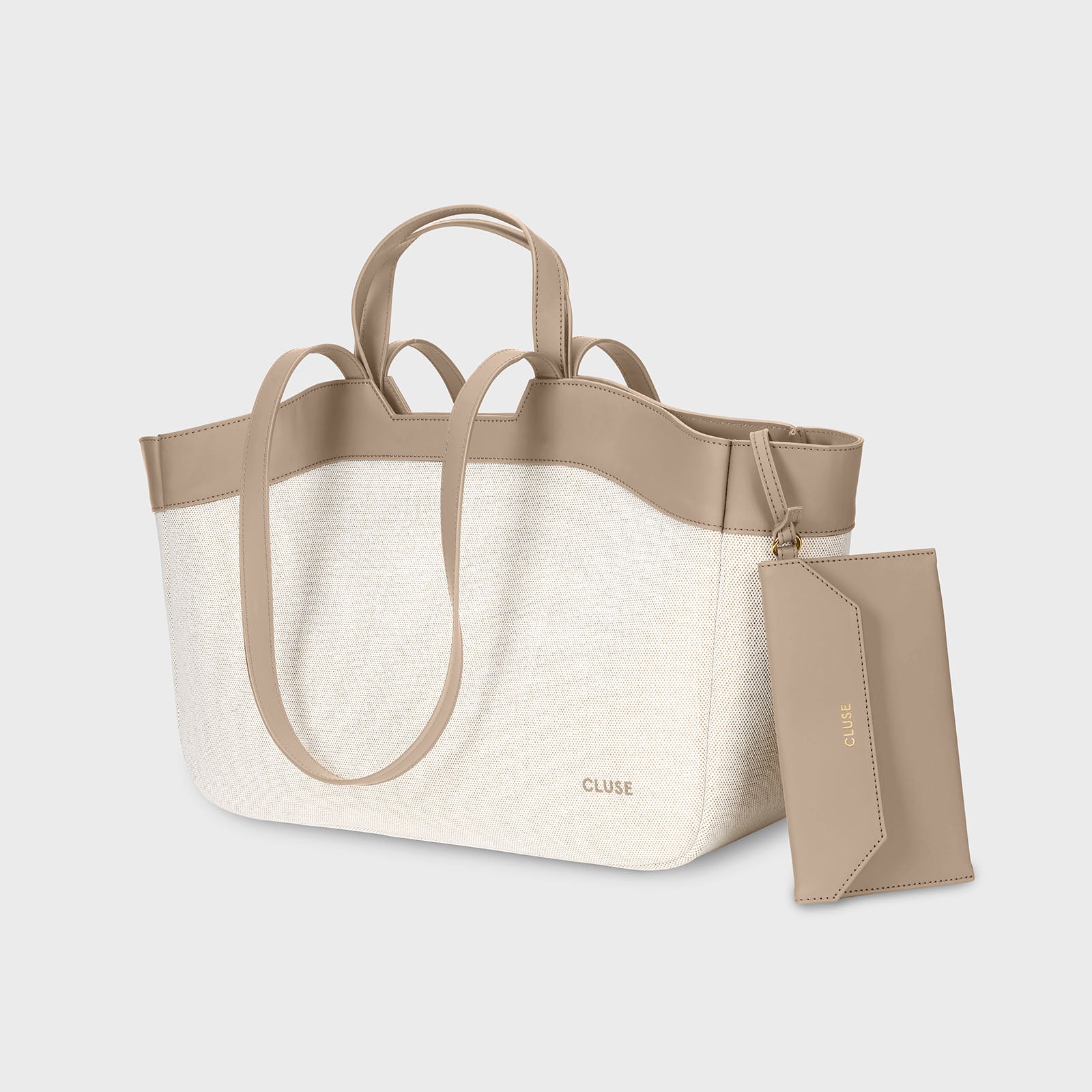 Tote Bag, Beige, Sand Colour - Image 4