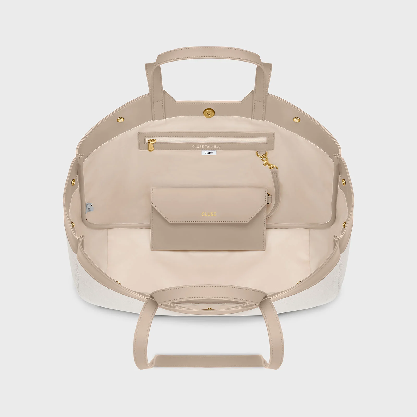 Tote Bag, Beige, Sand Colour - Image 5