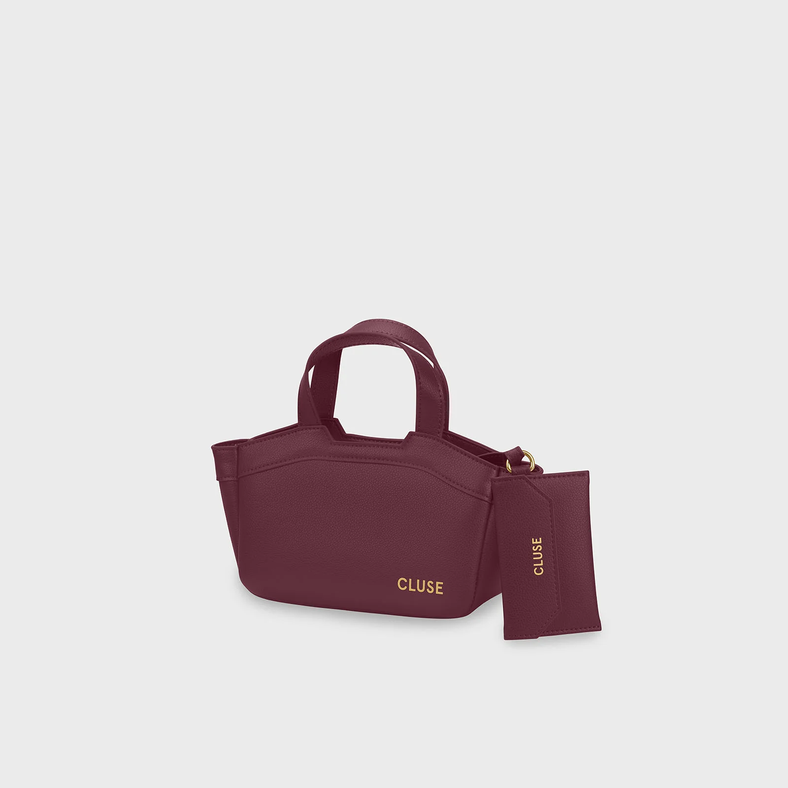 Tote Bag Micro, Dark Cherry Colour - Image 4