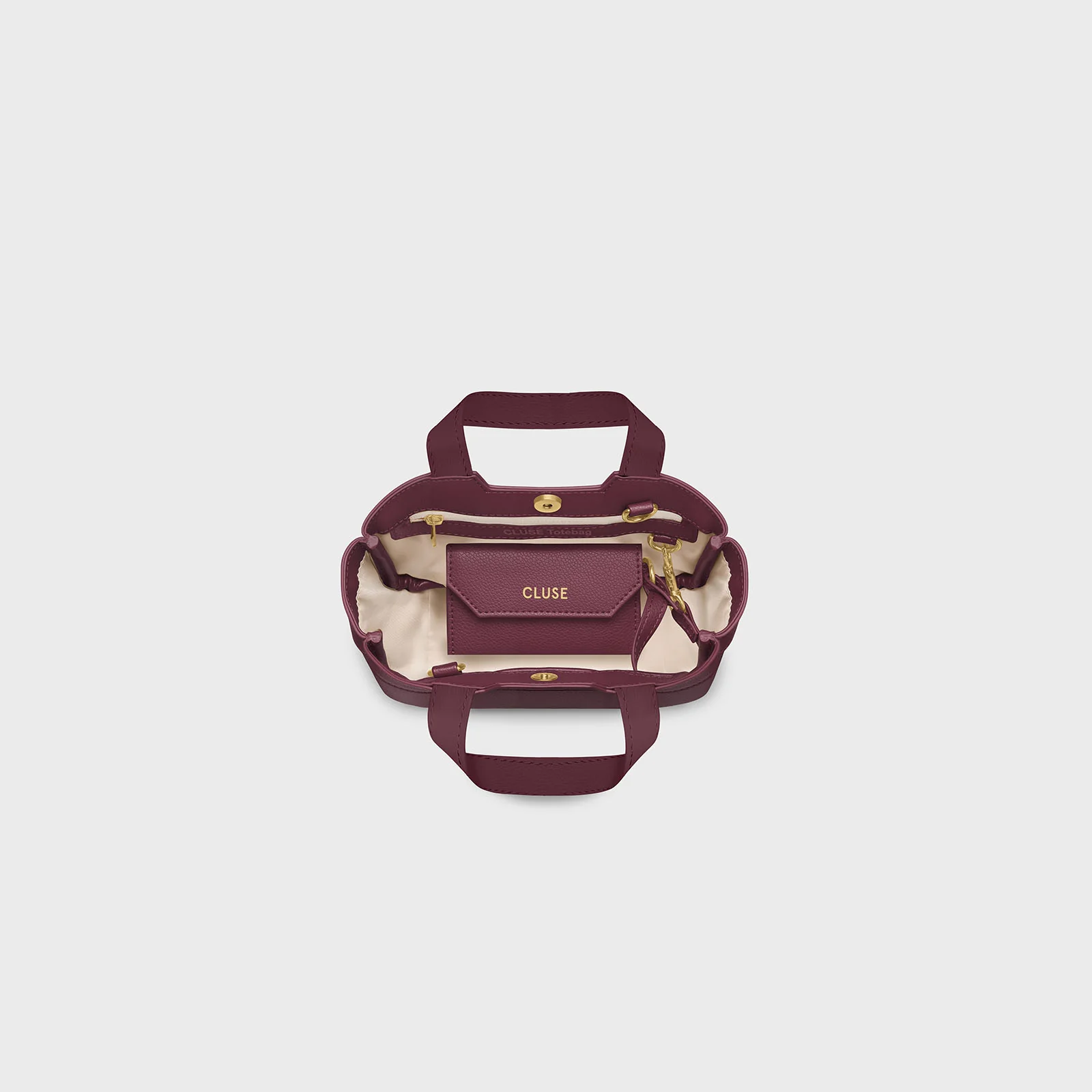 Tote Bag Micro, Dark Cherry Colour - Image 5