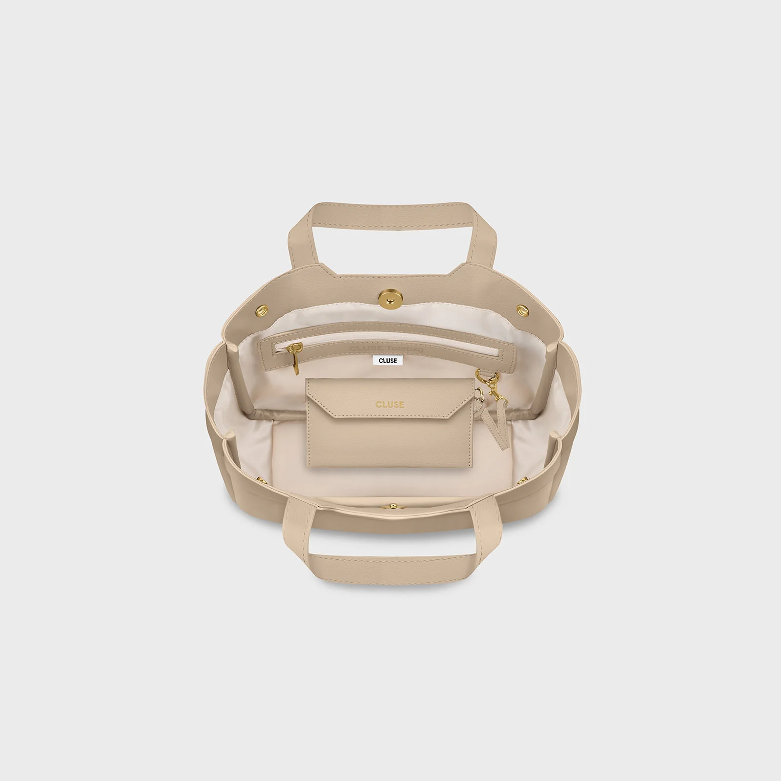 Tote Bag Mini, Sand Colour - Image 4
