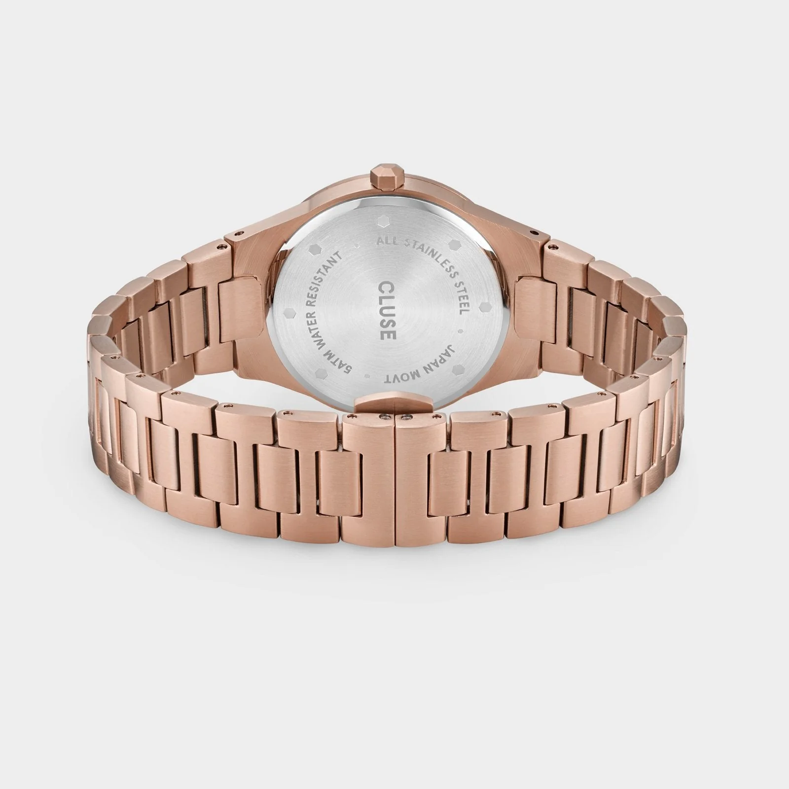 Vigoureux Watch Steel, White, Rose Gold Colour - Image 4