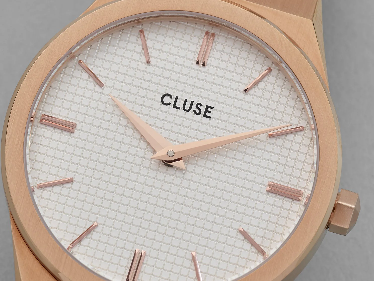 Vigoureux Watch Steel, White, Rose Gold Colour - Image 7