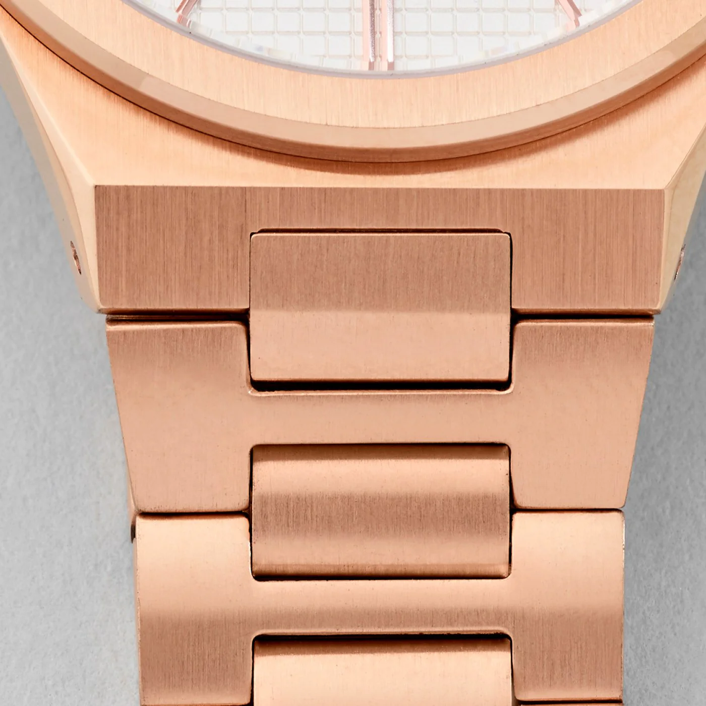 Vigoureux Watch Steel, White, Rose Gold Colour - Image 8