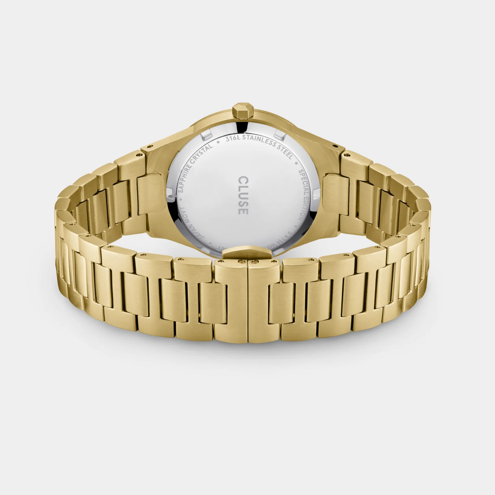 Vigoureux Automatic Watch Steel, White MOP, Gold Colour - Image 4
