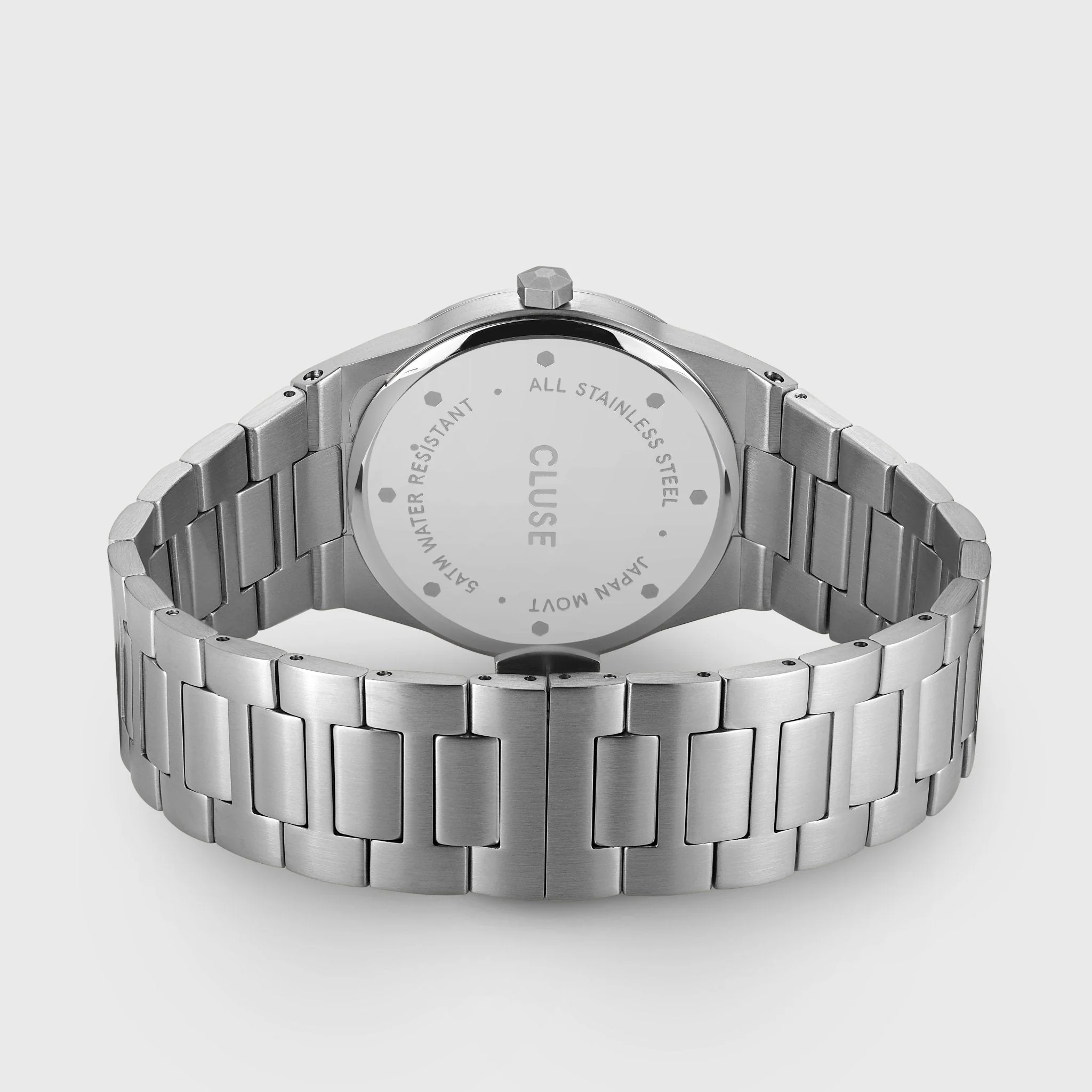 Vigoureux Watch Steel, Black, Silver Colour - Image 4